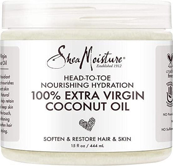 Shea Moisture 100% Extra Virgin Coconut Oil 444 ml