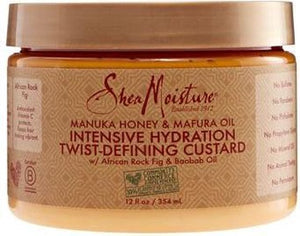 Shea Moisture Manuka Honey and Mafura Oi Intensive Hydration Twist-Defining Custard 354 ml - Africa Products Shop
