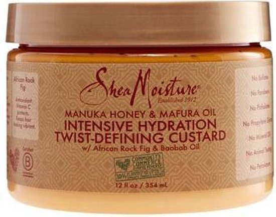 Shea Moisture Manuka Honey and Mafura Oi Intensive Hydration Twist-Defining Custard 354 ml
