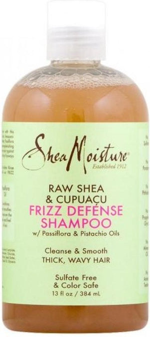 Shea Moisture Raw Shea Cuouacu Frizz Defense Shampoo 384 ml - Africa Products Shop