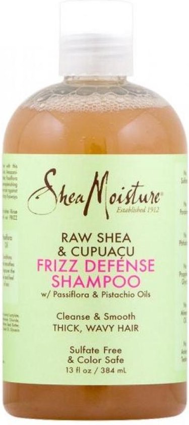 Shea Moisture Raw Shea Cuouacu Frizz Defense Shampoo 384 ml