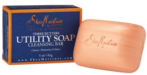 Shea Moisture Three Butters Utility Soap Cleansing Bar 141 g