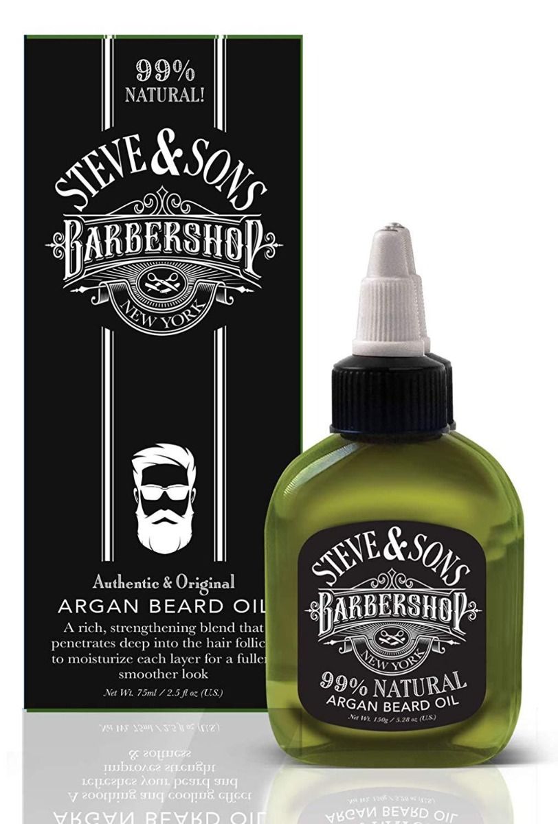 Steve & Sons Beard Oil Argan Oil 75 ml - Africa Products Shop