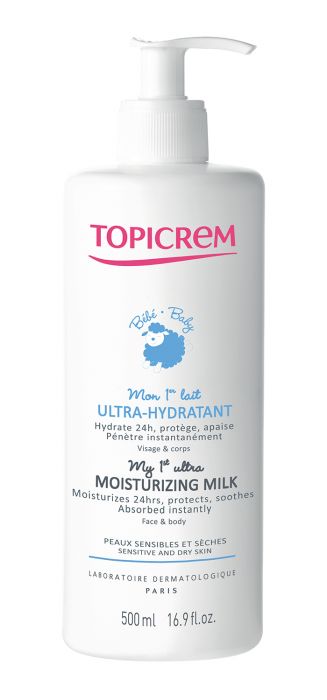 Topicrem Baby Moisturizing Milk 500 ml
