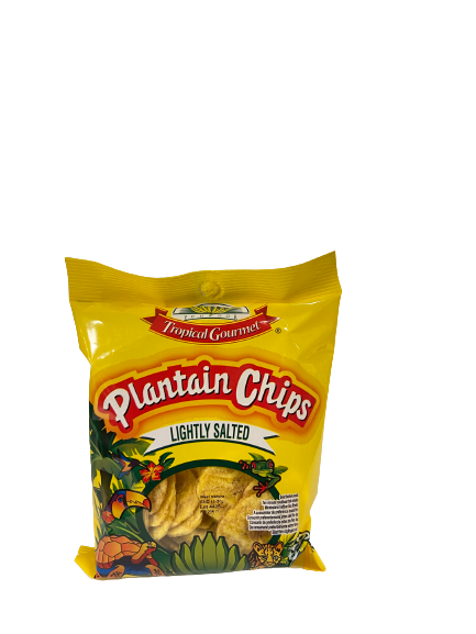 Tropical Gourmet Plantain Chips Lightly Salted 85 g